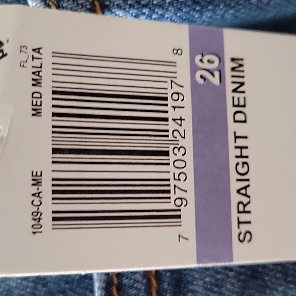 NWT Oat New York high rise straight crop pants NWT Size 26 - Picture 4 of 4